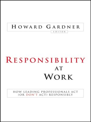 Responsibility at Work - ebook